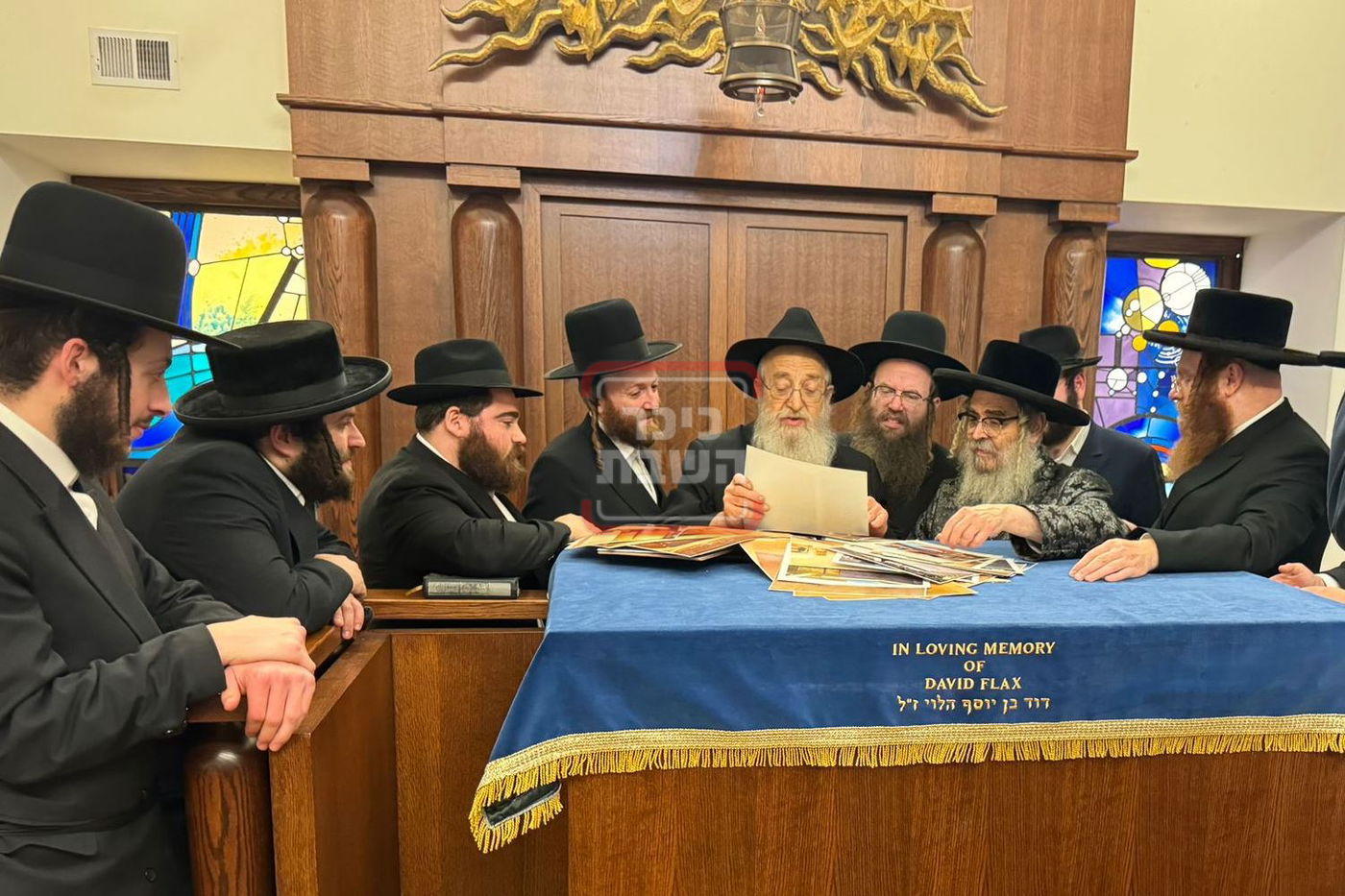 האדמו"ר מסאטמר בדרכו לביקור בארגנטינה