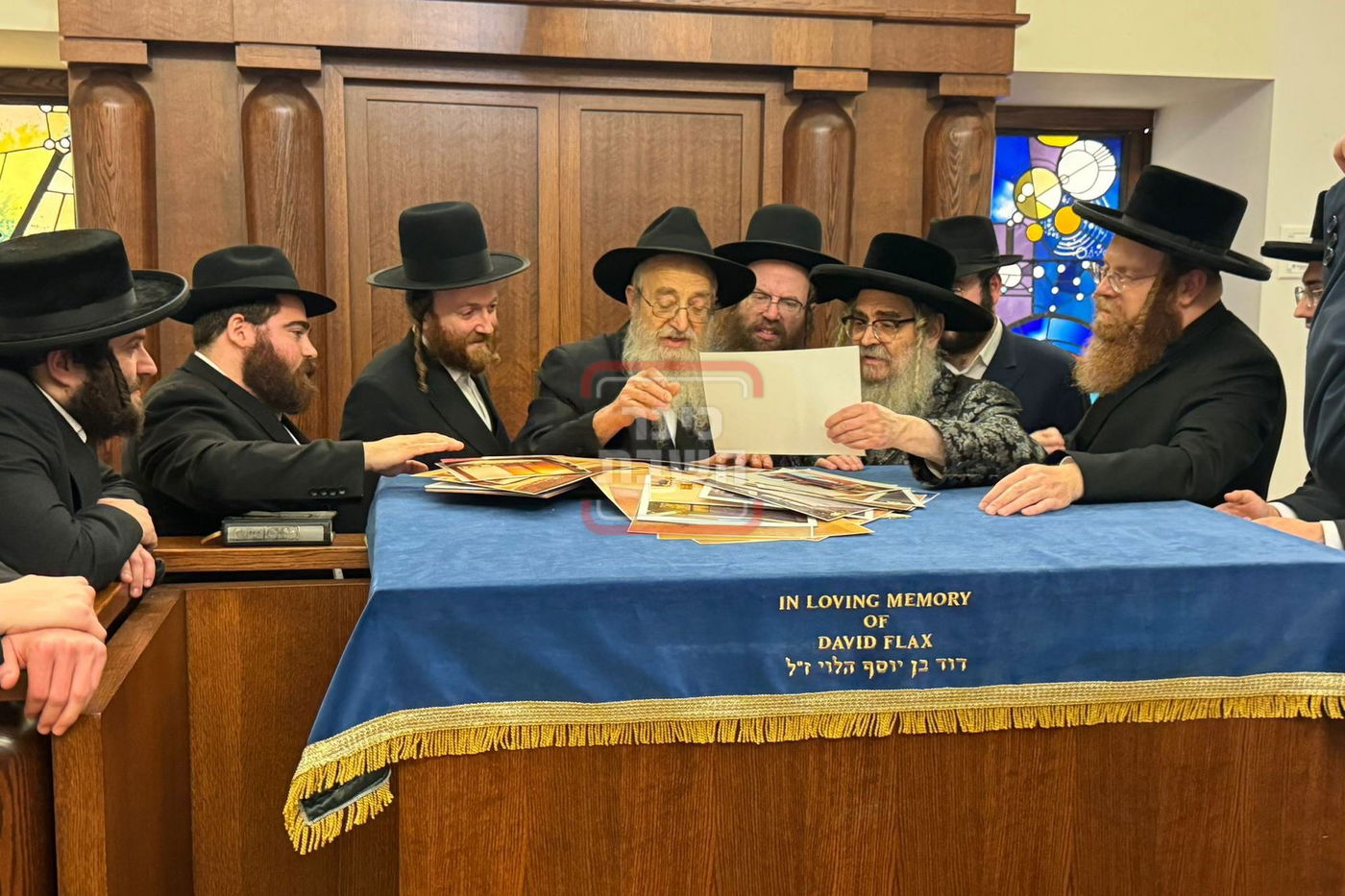 האדמו"ר מסאטמר בדרכו לביקור בארגנטינה