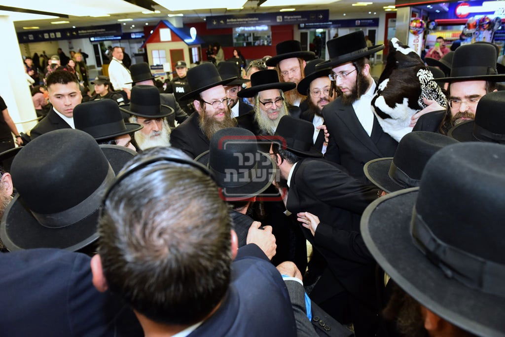 האדמו"ר מסאטמר בביקור הוד בארגנטינה