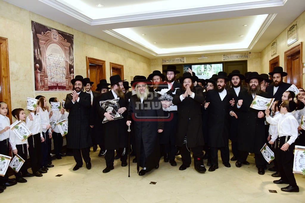 האדמו"ר מסאטמר בביקור הוד בארגנטינה