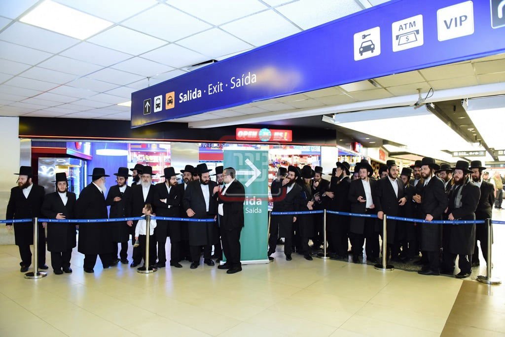 האדמו"ר מסאטמר בביקור הוד בארגנטינה