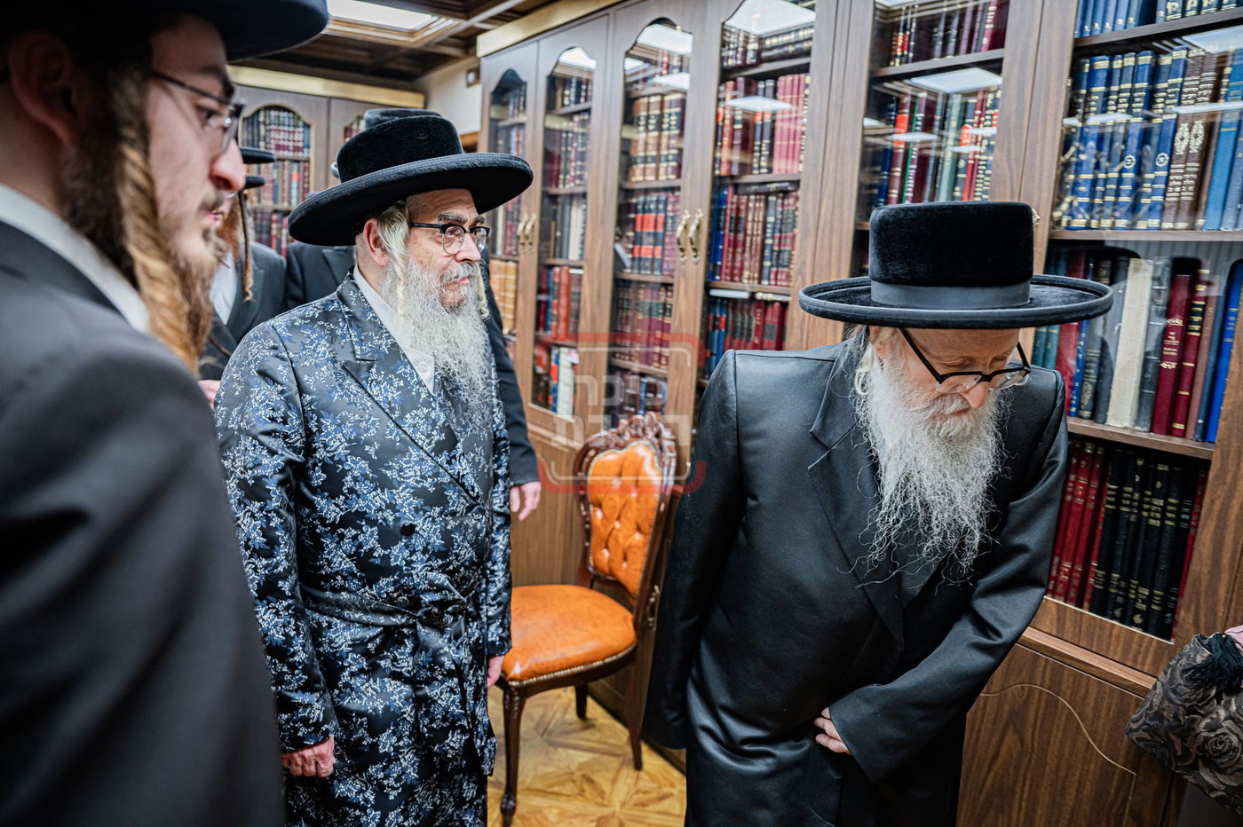 האדמו"ר מסערדאהעלי בביקור אצל האדמו"ר מסאטמר