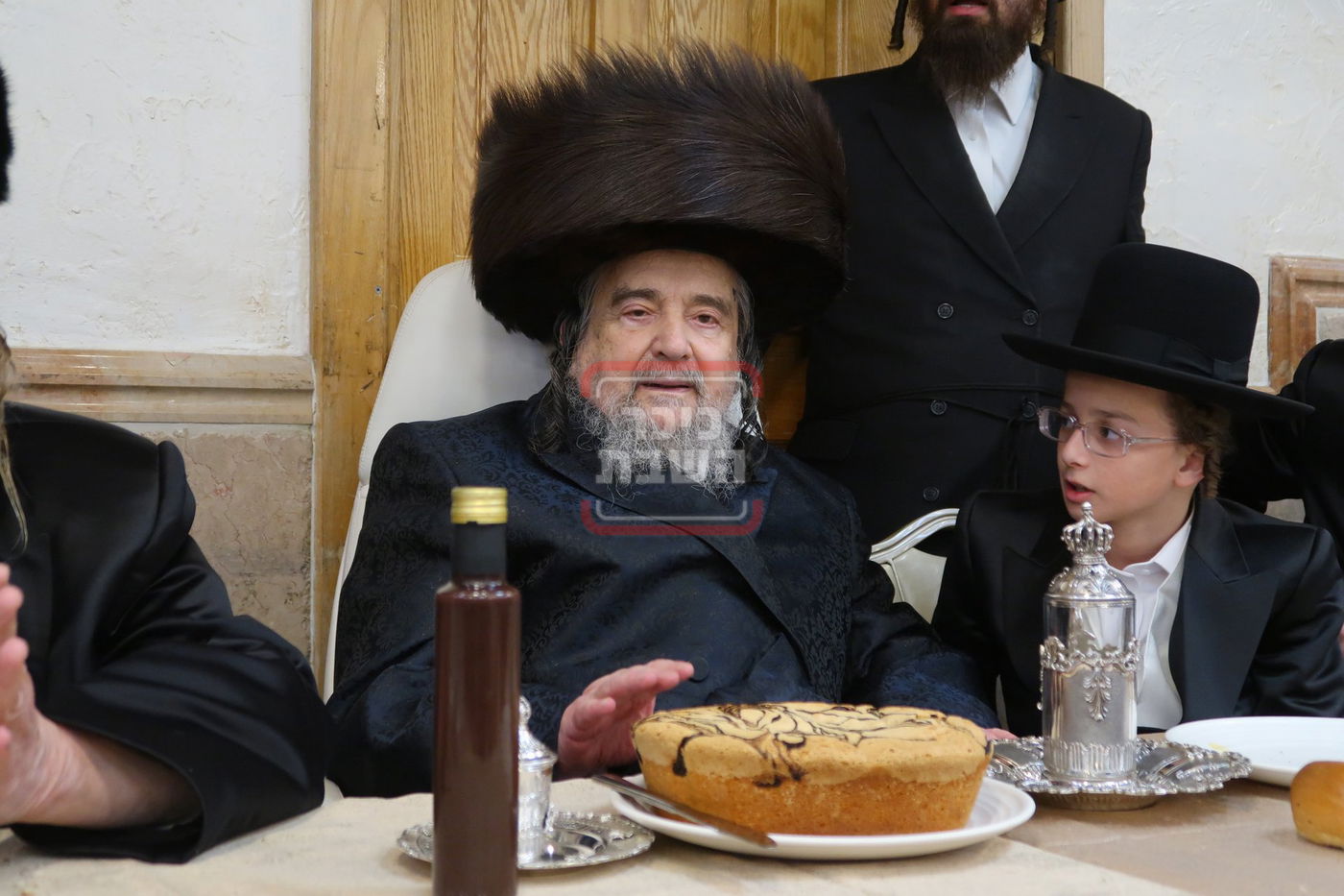 שמחת הבר מצווה לנין הגה"צ רבי יעקב מאיר שכטר