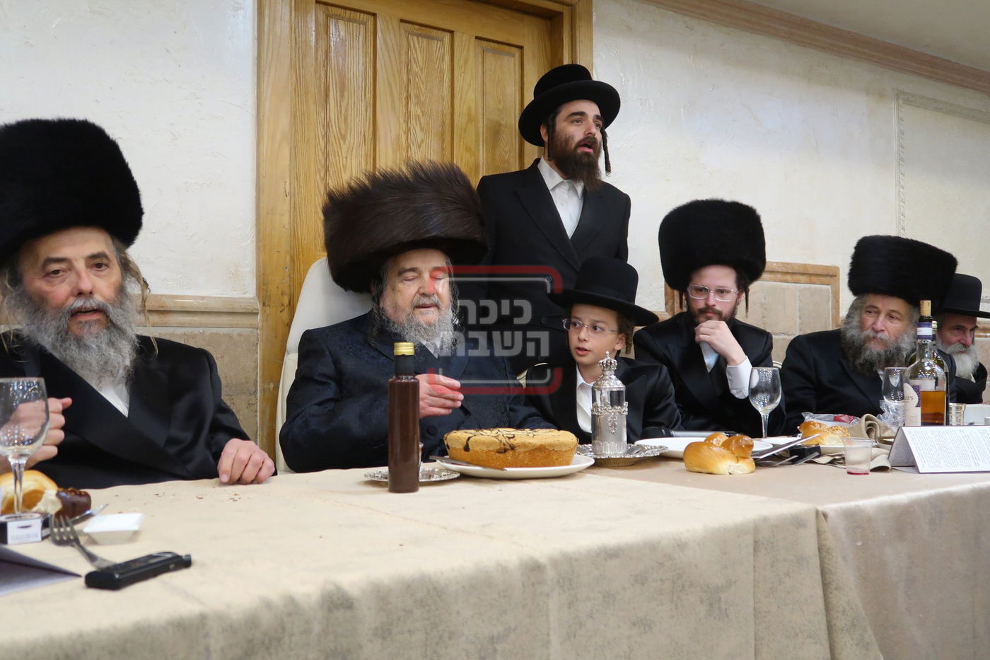 שמחת הבר מצווה לנין הגה"צ רבי יעקב מאיר שכטר