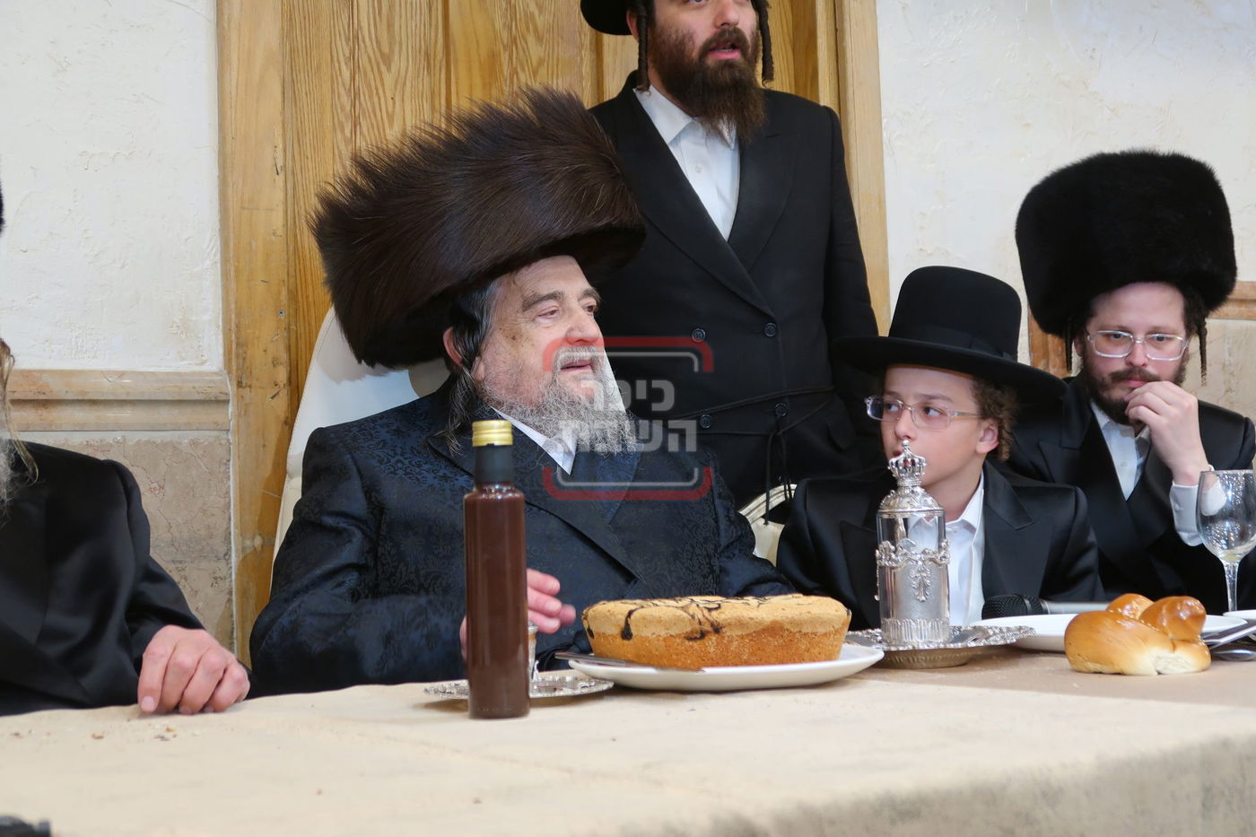 שמחת הבר מצווה לנין הגה"צ רבי יעקב מאיר שכטר