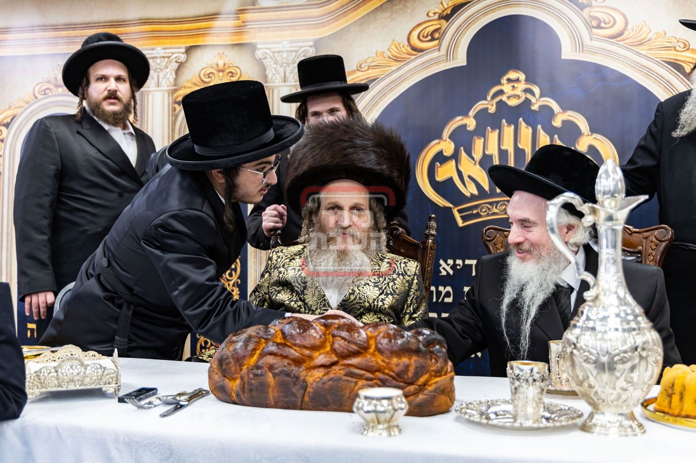 שמחת הבר מצווה לבן האדמו"ר מאונגוואר