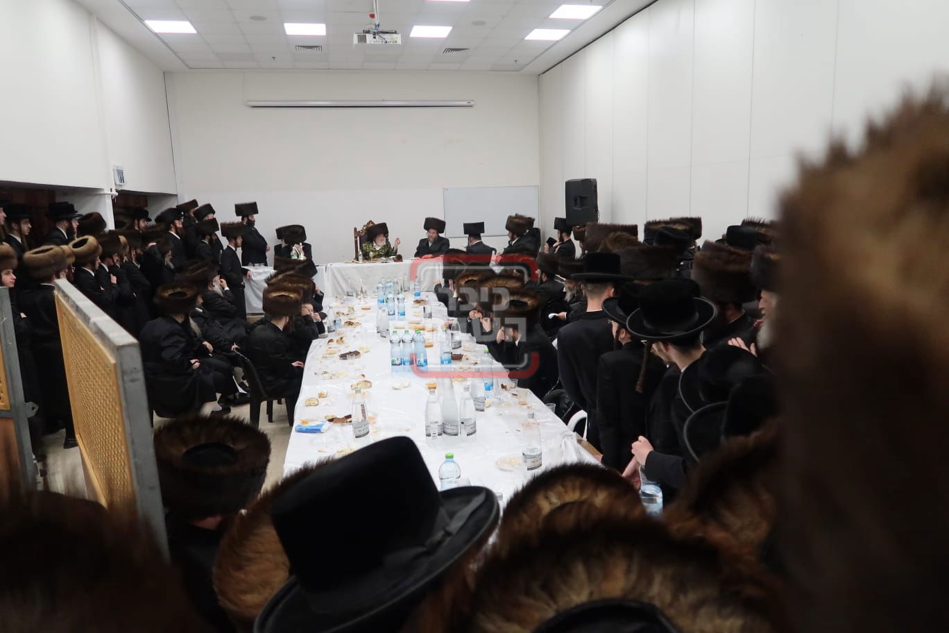 שמחת הפארשפיל לרגל נישואי נכדת האדמו"ר מויז'ניץ 