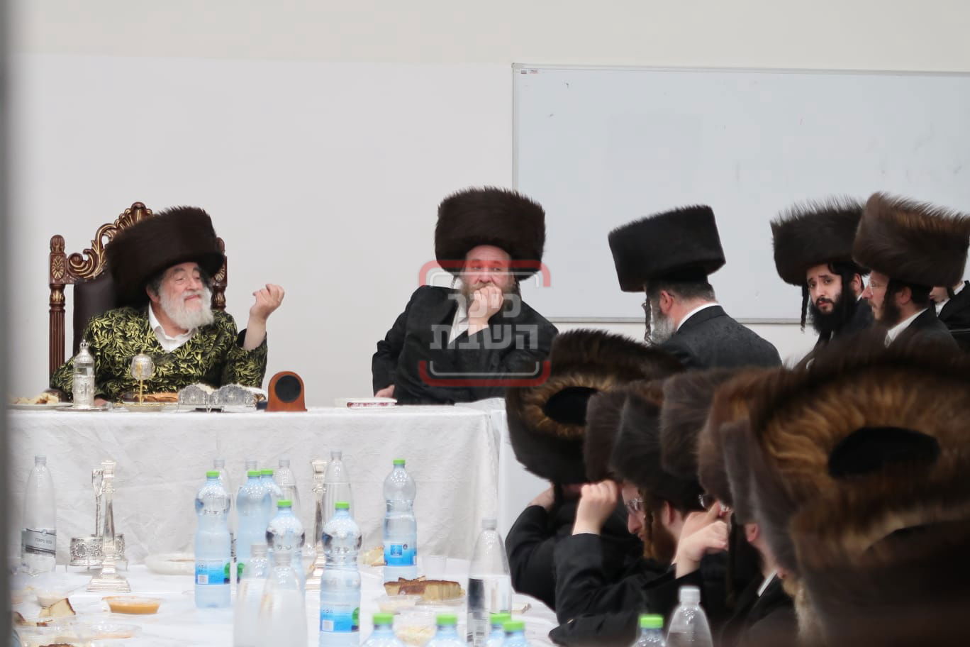 שמחת הפארשפיל לרגל נישואי נכדת האדמו"ר מויז'ניץ 