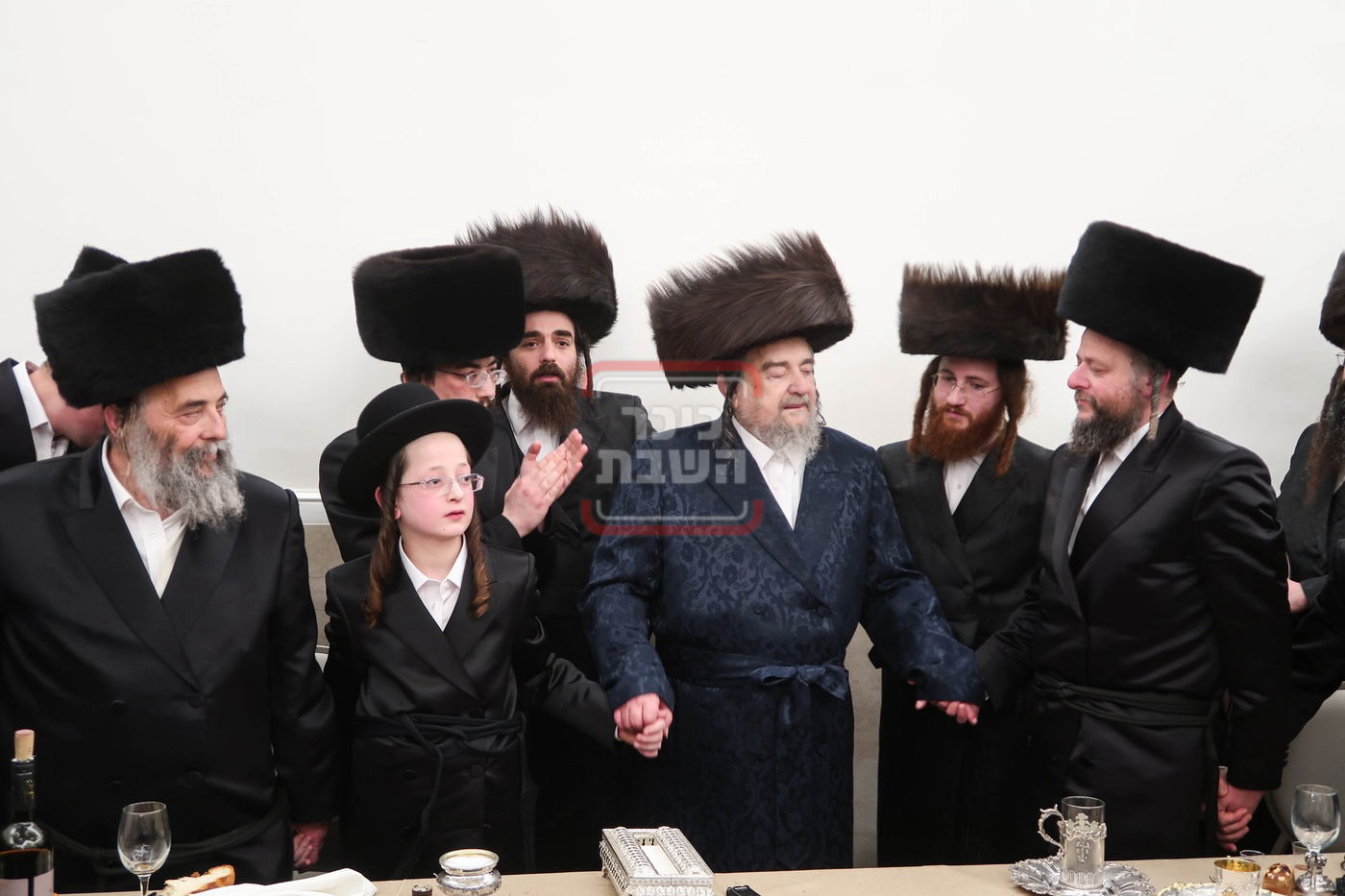 שמחת הבר מצווה לנין הגה"צ רבי יעקב מאיר שעכטר