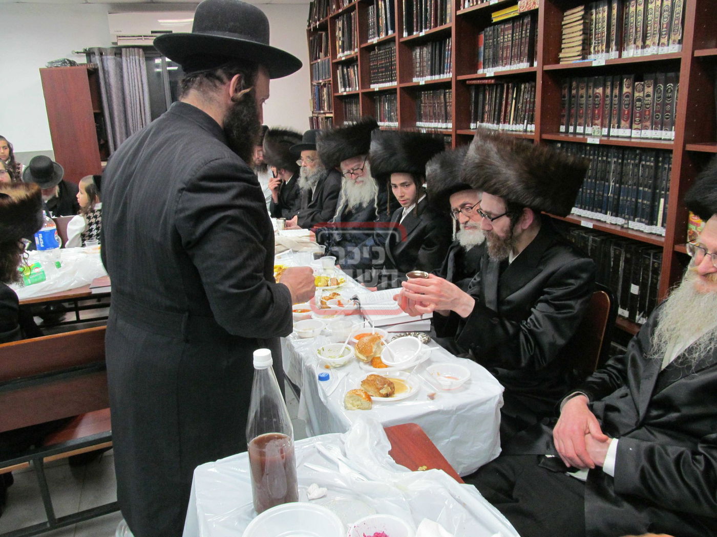 שמחת השבע ברכות לנכד האדמו"ר ממשכנות הרועים