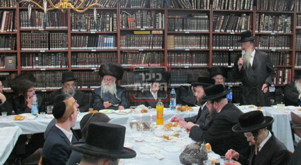 שמחת השבע ברכות לנכד האדמו"ר ממשכנות הרועים