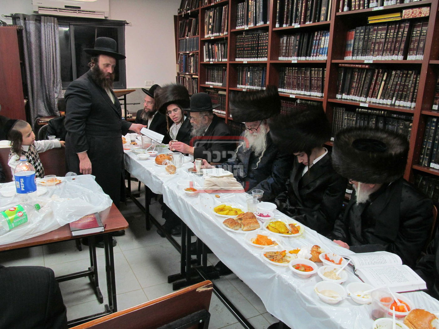 שמחת השבע ברכות לנכד האדמו"ר ממשכנות הרועים