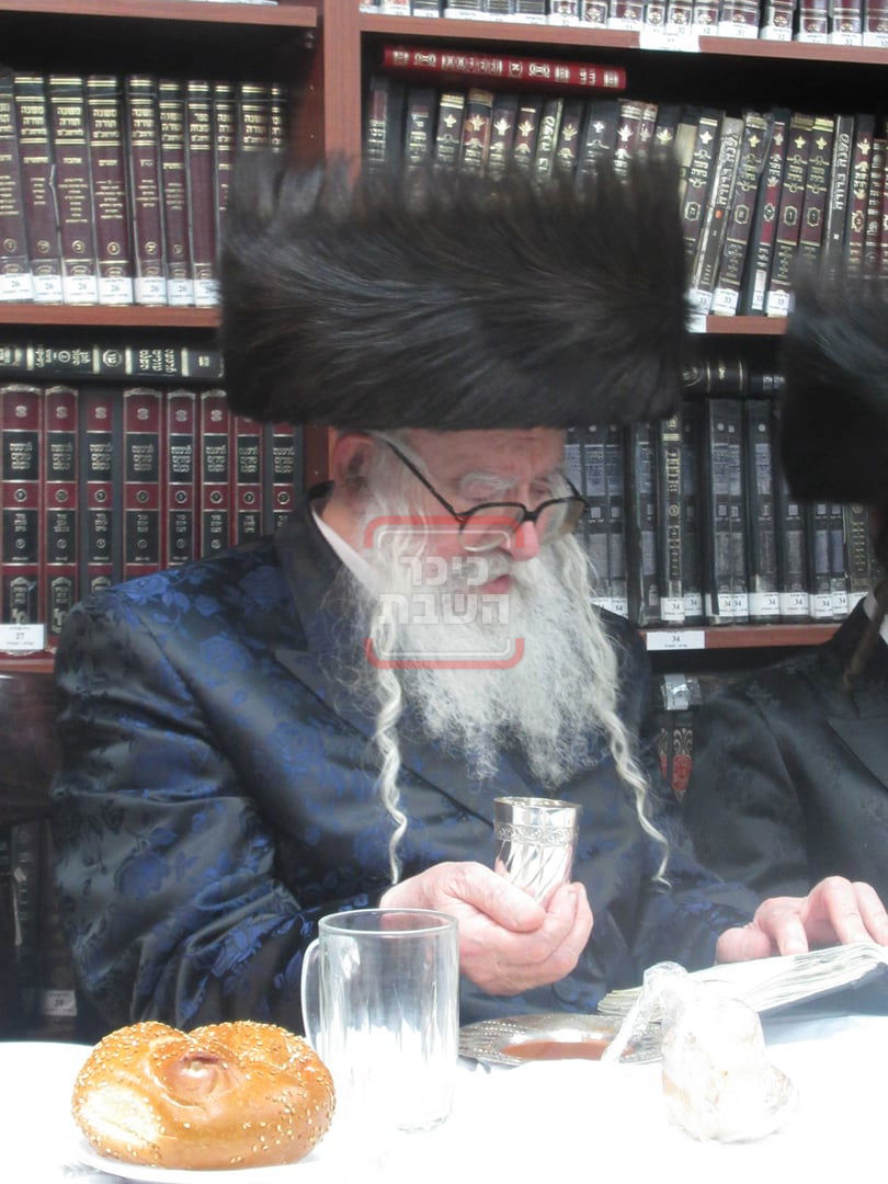 שמחת השבע ברכות לנכד האדמו"ר ממשכנות הרועים