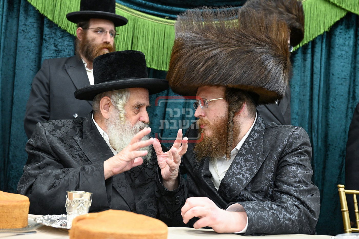 בר מצווה לבן האדמו"ר מספינקא בית שמש