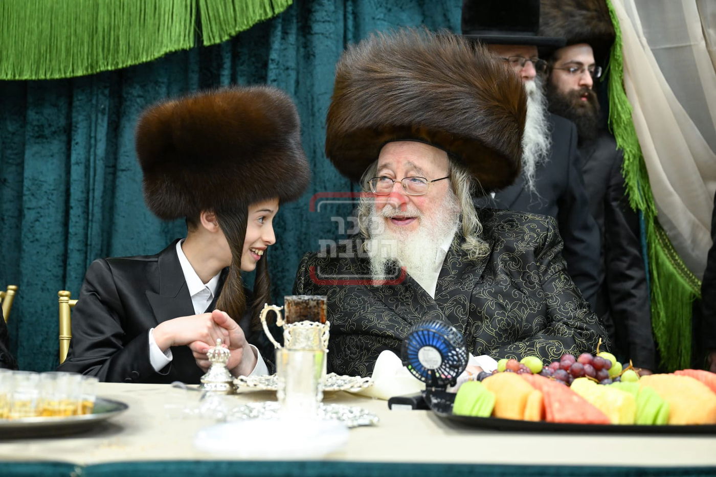 בר מצווה לבן האדמו"ר מספינקא בית שמש