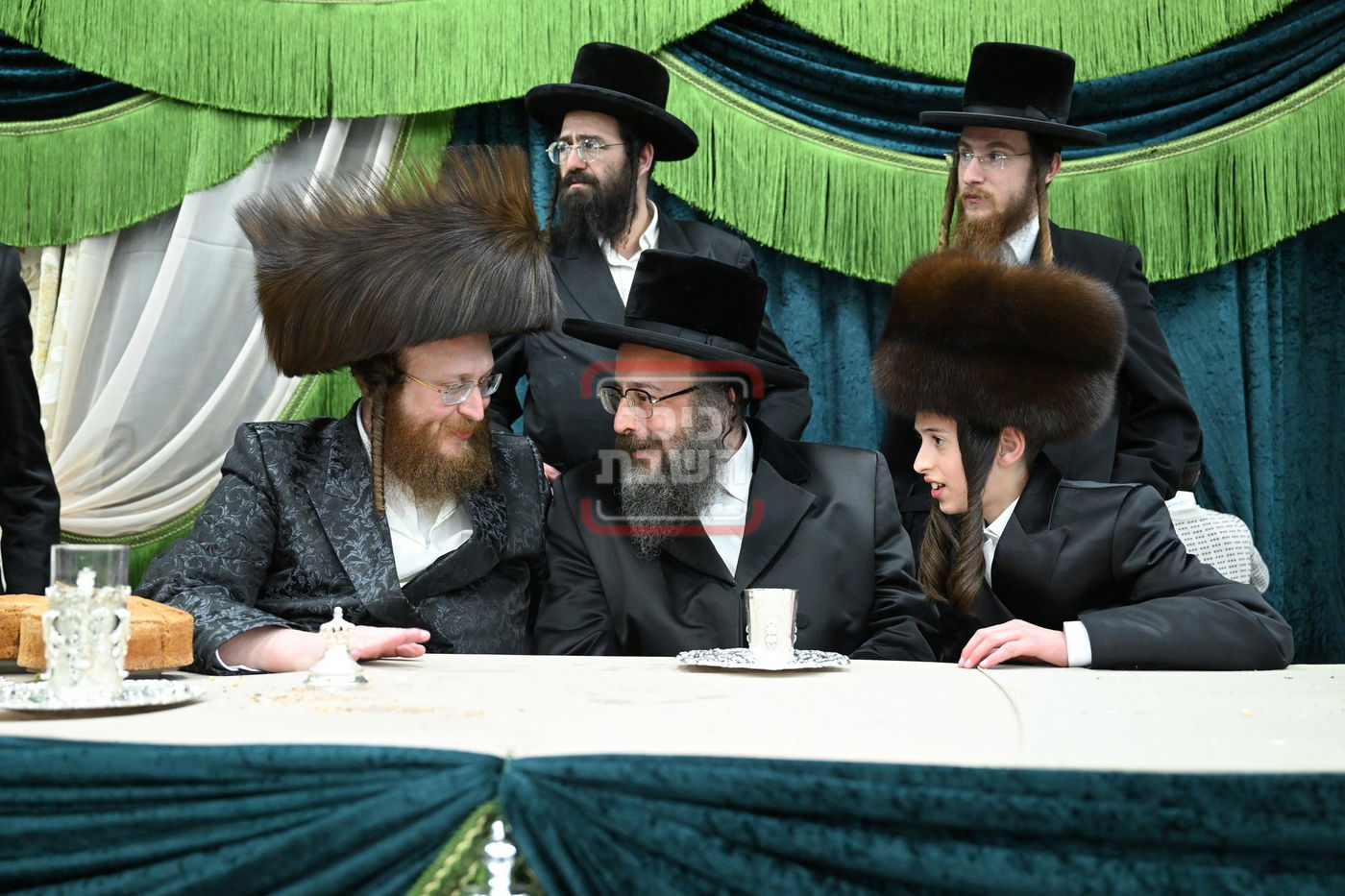 בר מצווה לבן האדמו"ר מספינקא בית שמש