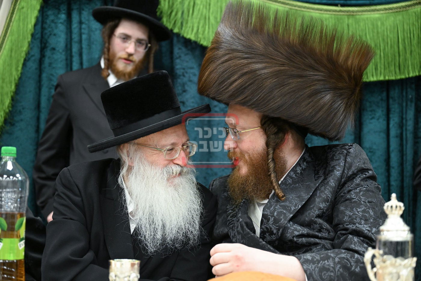 בר מצווה לבן האדמו"ר מספינקא בית שמש