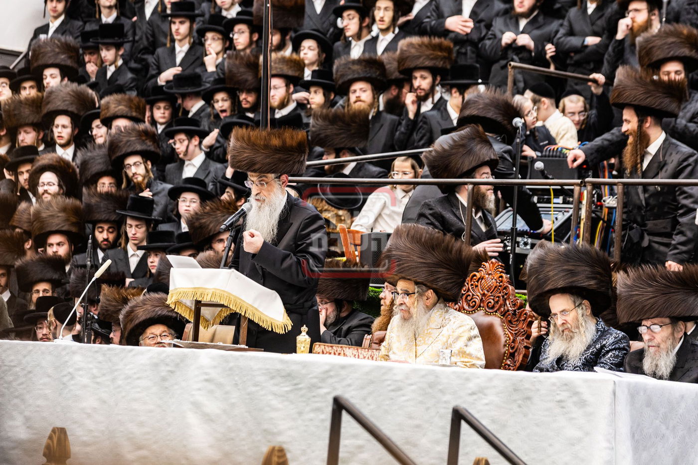 מעמד פדיון פטר חמור בסאטמר בהשתתפות האדמו"ר מסערדאהעלי