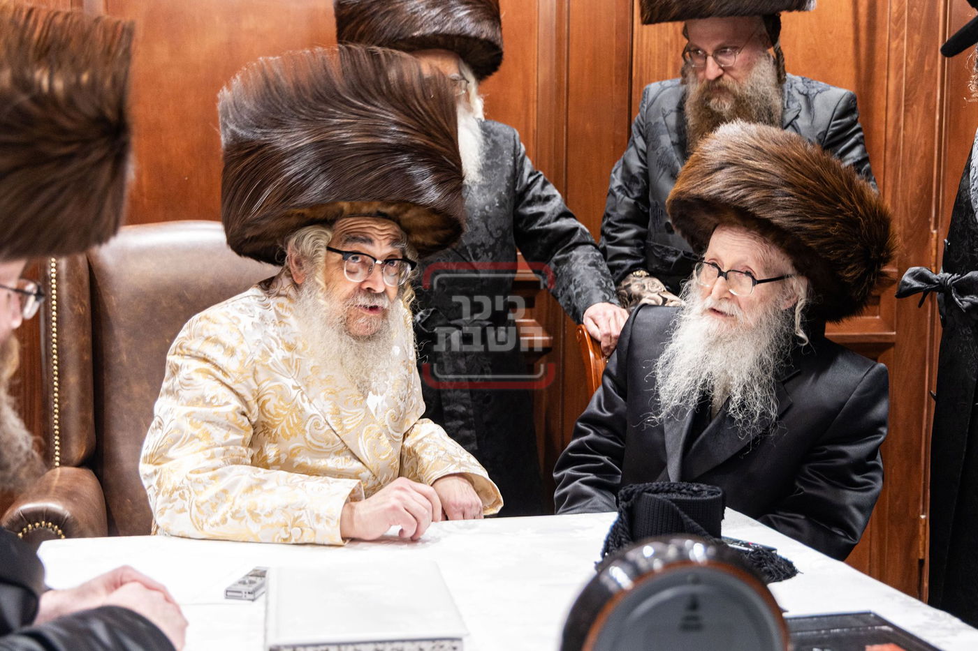 האדמו"ר מסערדאהעלי בביקור אצל האדמו"ר מסאטמר