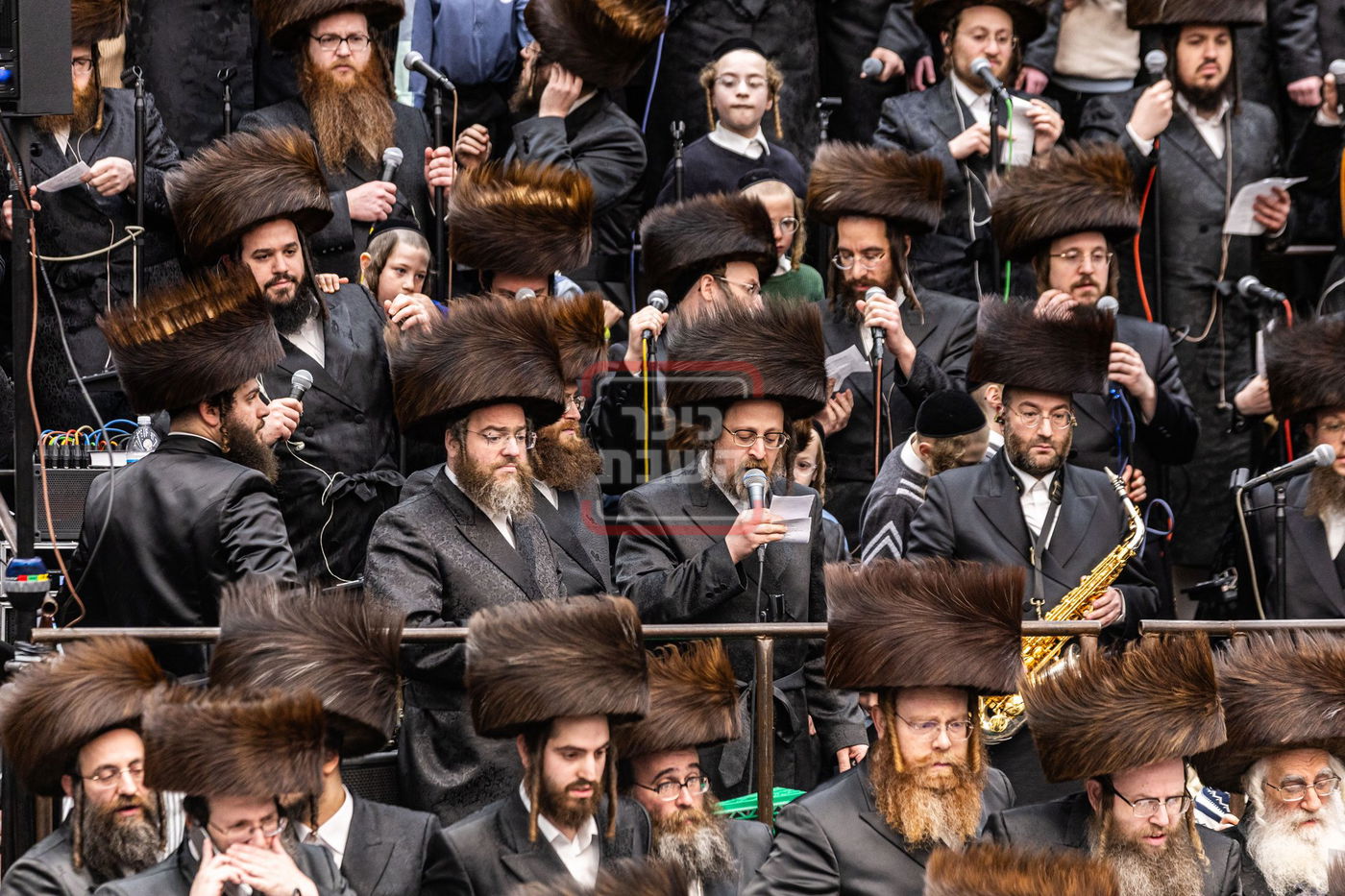 מעמד פדיון פטר חמור בסאטמר בהשתתפות האדמו"ר מסערדאהעלי