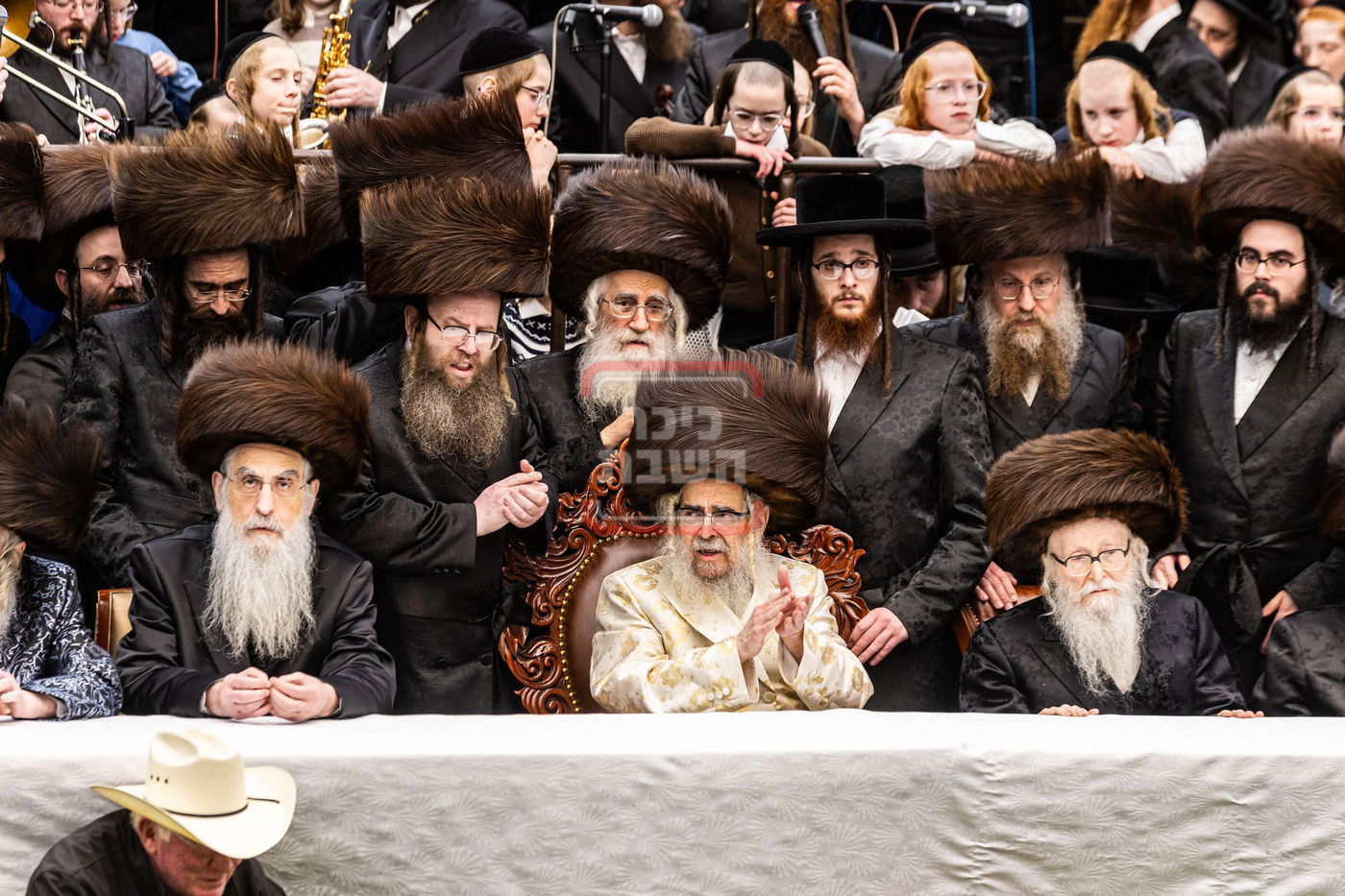 מעמד פדיון פטר חמור בסאטמר בהשתתפות האדמו"ר מסערדאהעלי