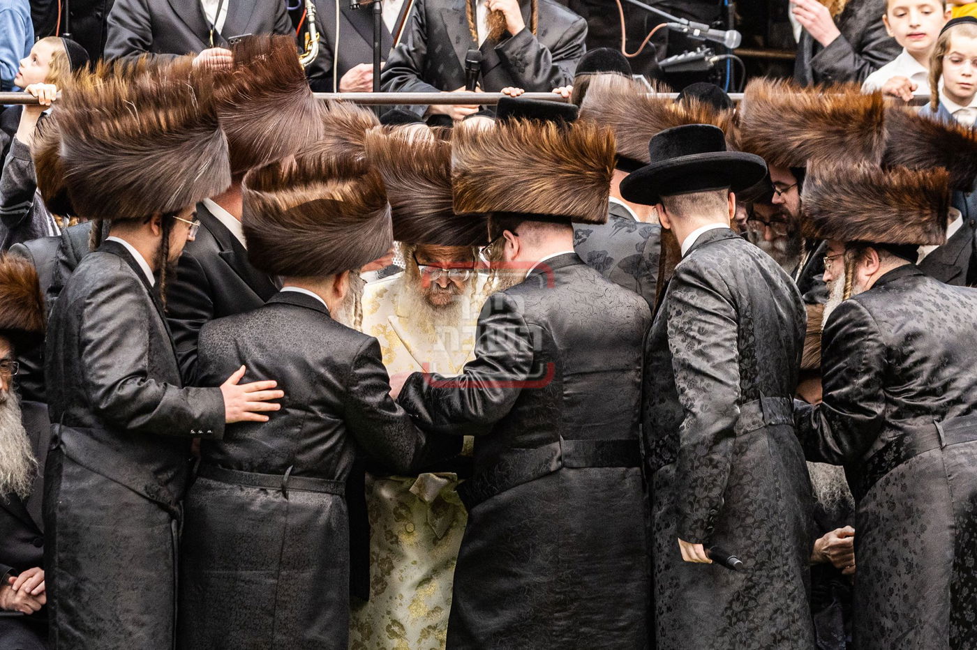 מעמד פדיון פטר חמור בסאטמר בהשתתפות האדמו"ר מסערדאהעלי