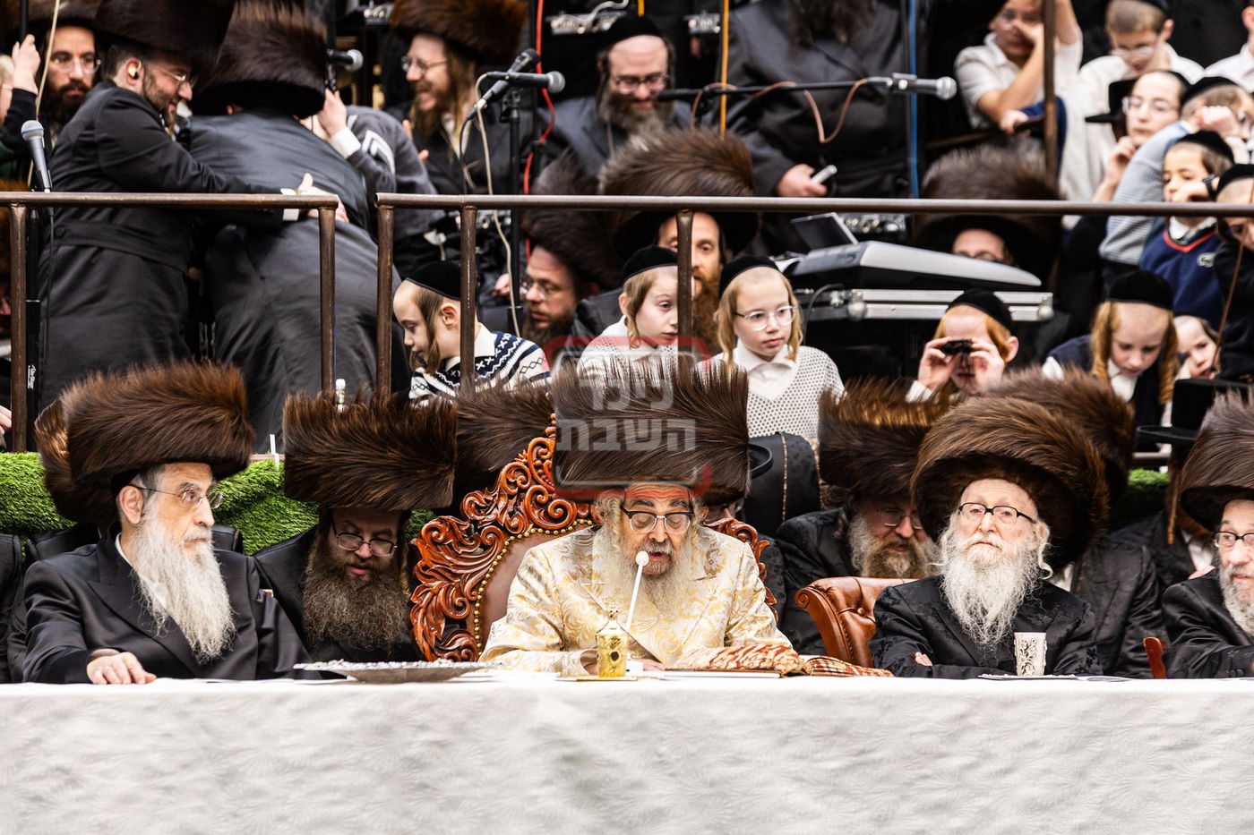 מעמד פדיון פטר חמור בסאטמר בהשתתפות האדמו"ר מסערדאהעלי