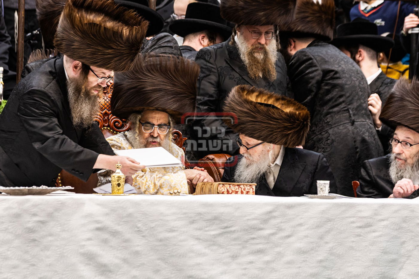 מעמד פדיון פטר חמור בסאטמר בהשתתפות האדמו"ר מסערדאהעלי