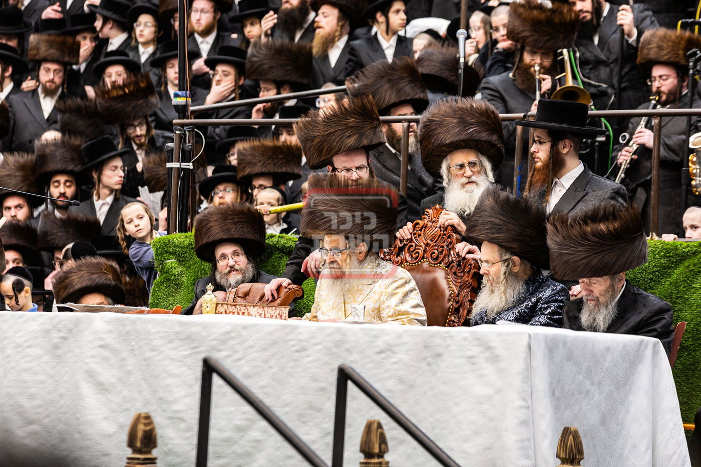 מעמד פדיון פטר חמור בסאטמר בהשתתפות האדמו"ר מסערדאהעלי