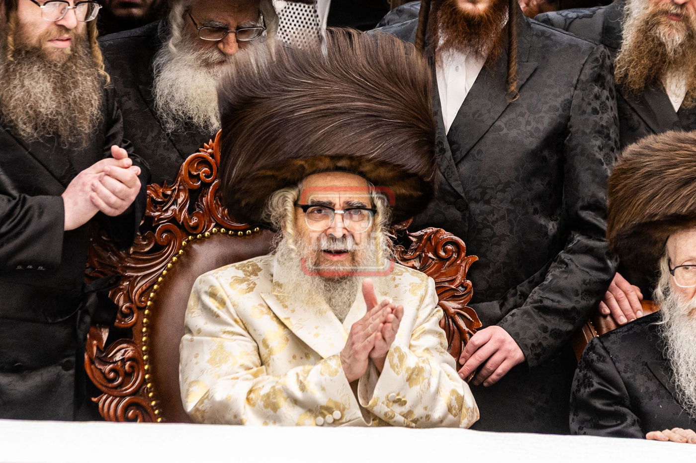 מעמד פדיון פטר חמור בסאטמר בהשתתפות האדמו"ר מסערדאהעלי