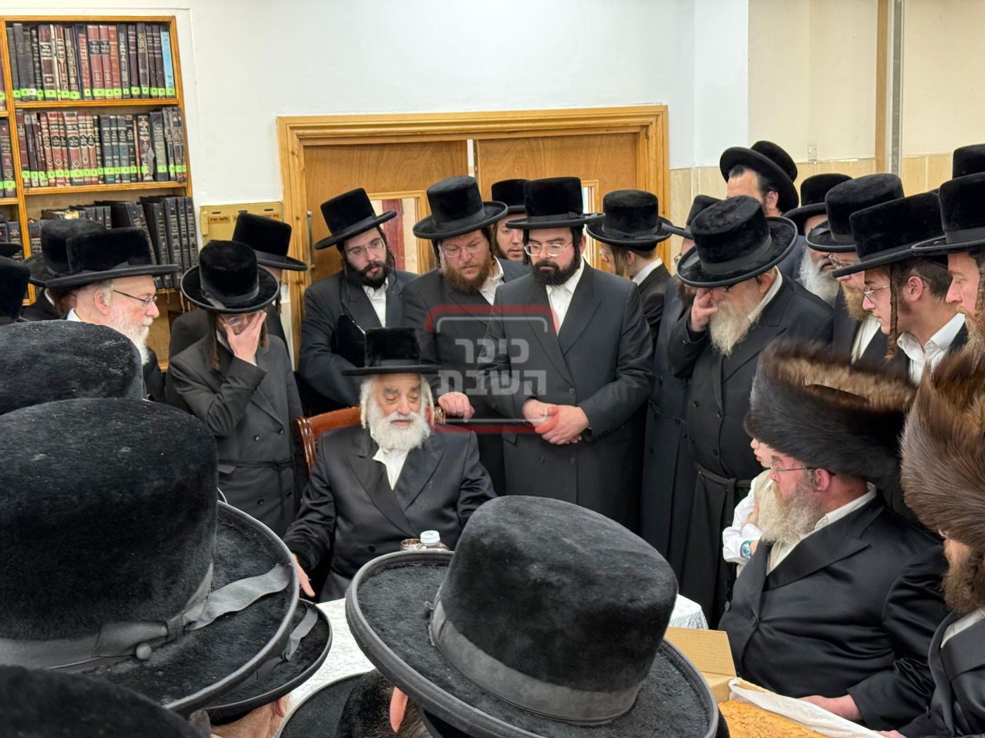 האדמו"ר מויז'ניץ ירושלים בביקור בלונדון