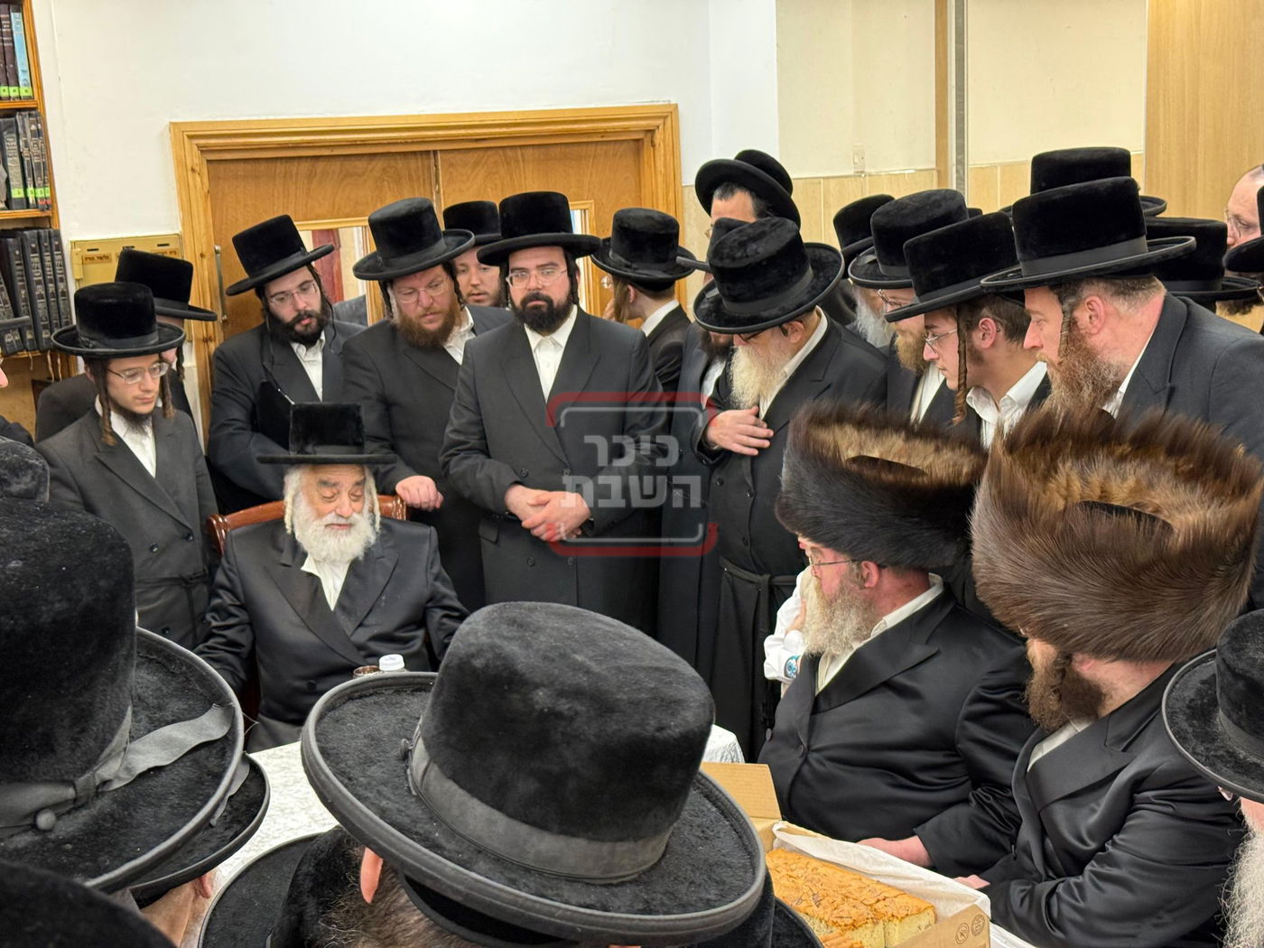 האדמו"ר מויז'ניץ ירושלים בביקור בלונדון