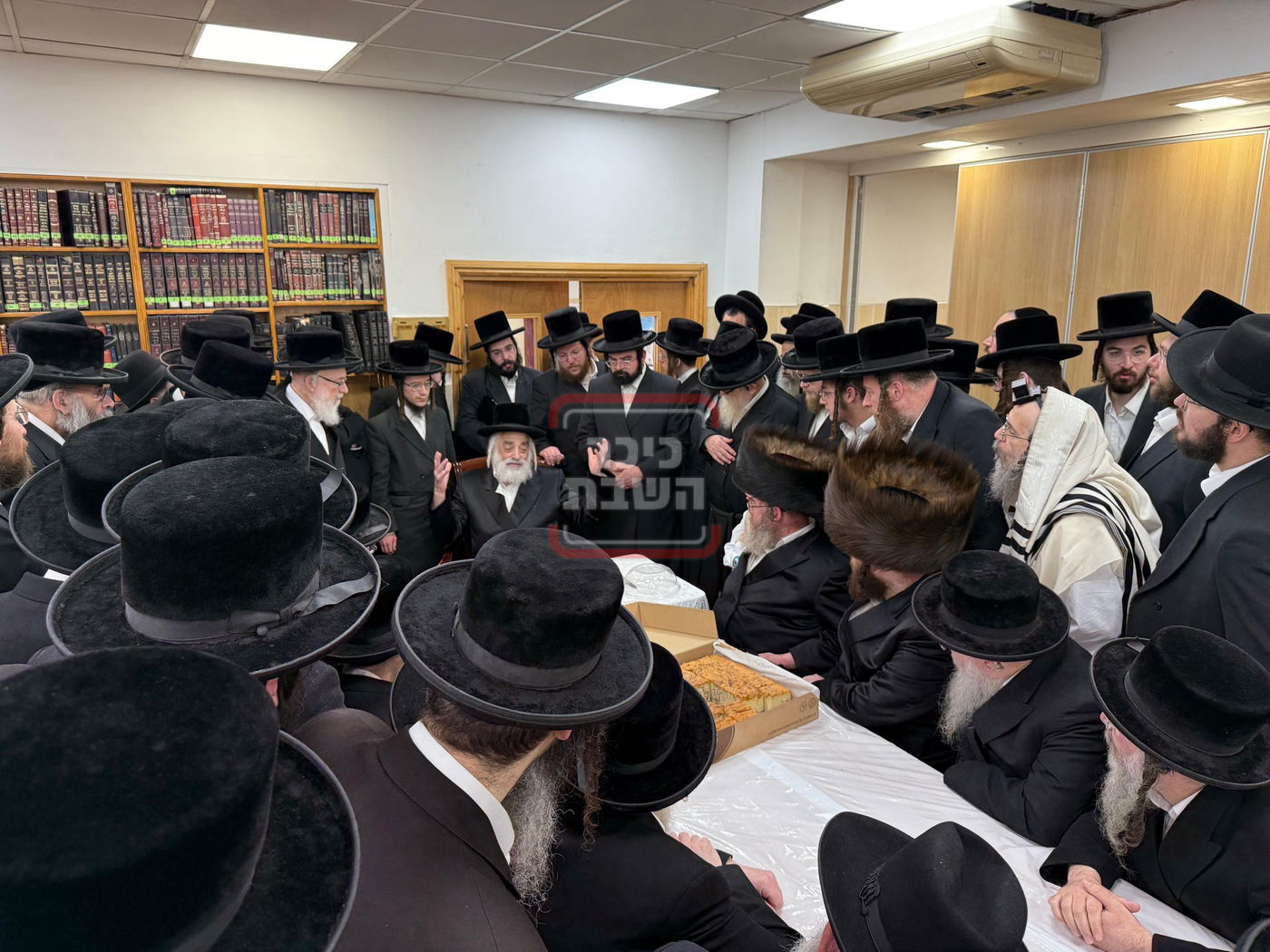 האדמו"ר מויז'ניץ ירושלים בביקור בלונדון