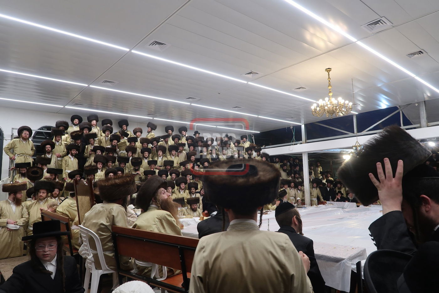 האדמו"ר מתולדות אברהם יצחק, מוצאי שב"ק ב'הר יונה'