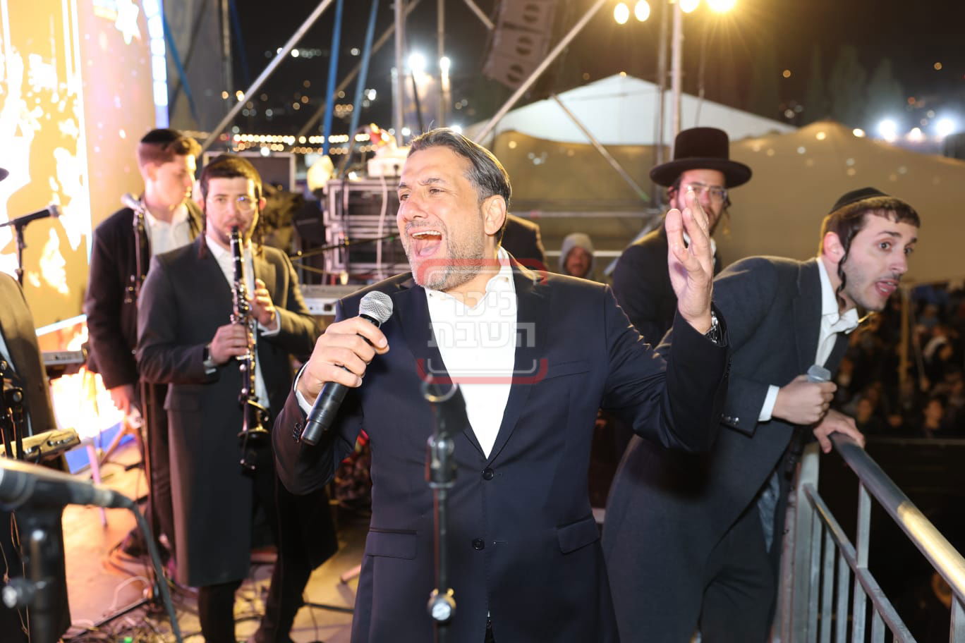 הגרש"מ עמאר בהדלקה לכבוד ל"ג בעומר