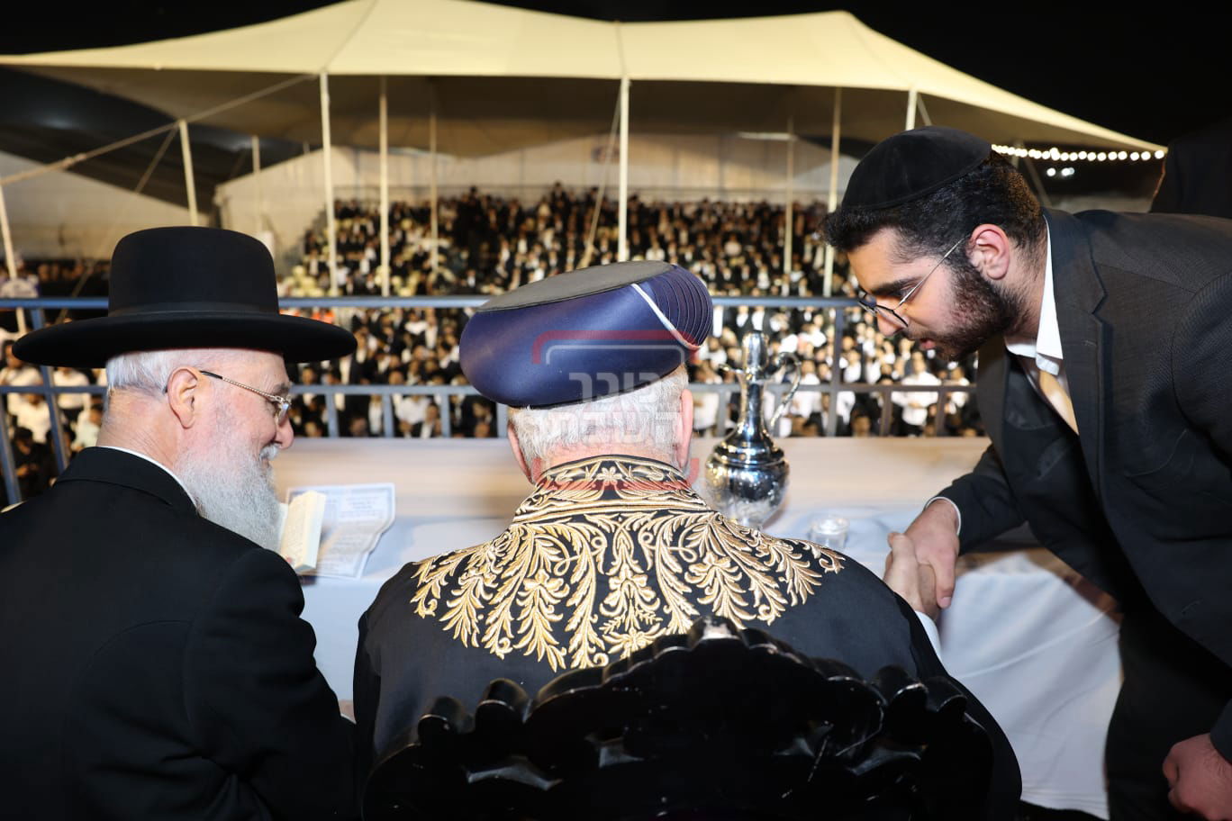 הגרש"מ עמאר בהדלקה לכבוד ל"ג בעומר