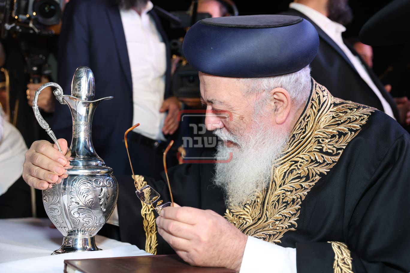 הגרש"מ עמאר בהדלקה לכבוד ל"ג בעומר