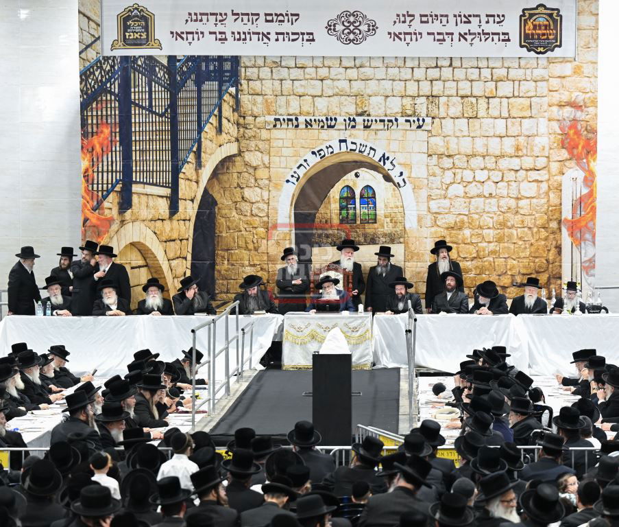 ל"ג בעומר בחצה"ק צאנז