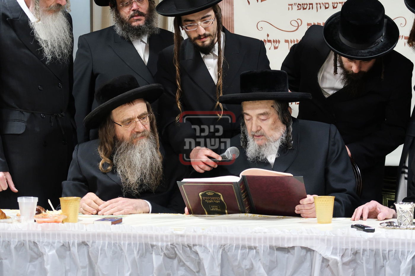 הגה"צ רבי יעקב מאיר שכטר בסיום ששה סדרי משנה