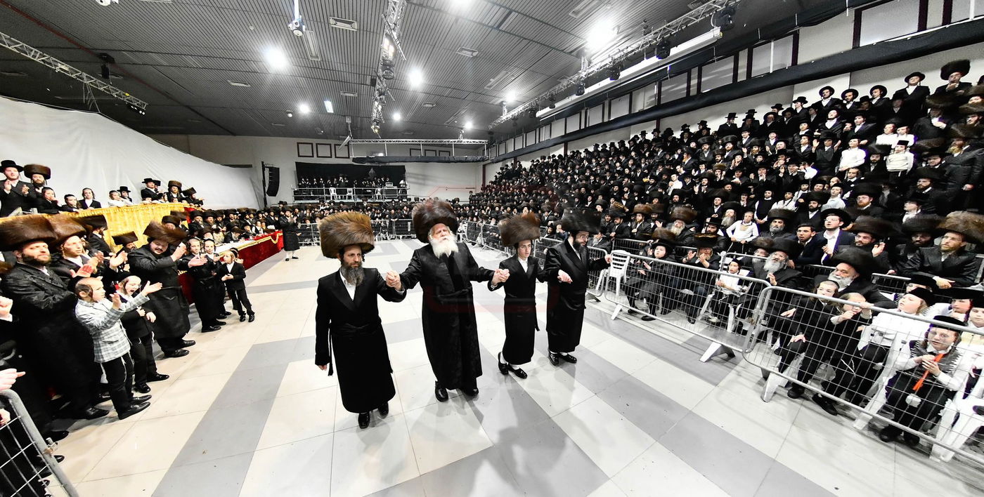 שמחת בית נדבורנה - קאסוב ויז'ניץ - ערלוי - האלמין