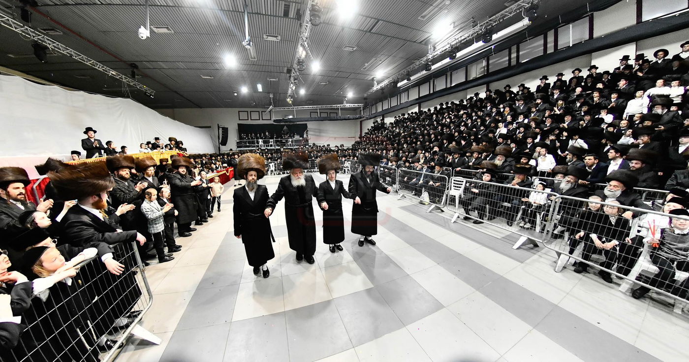 שמחת בית נדבורנה - קאסוב ויז'ניץ - ערלוי - האלמין