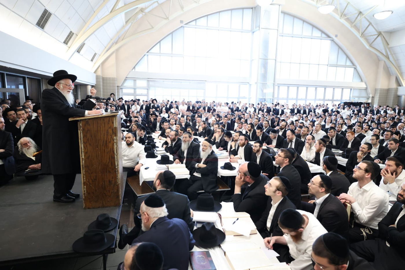 הגר"ע אויערבאך בביקור בארה"ב