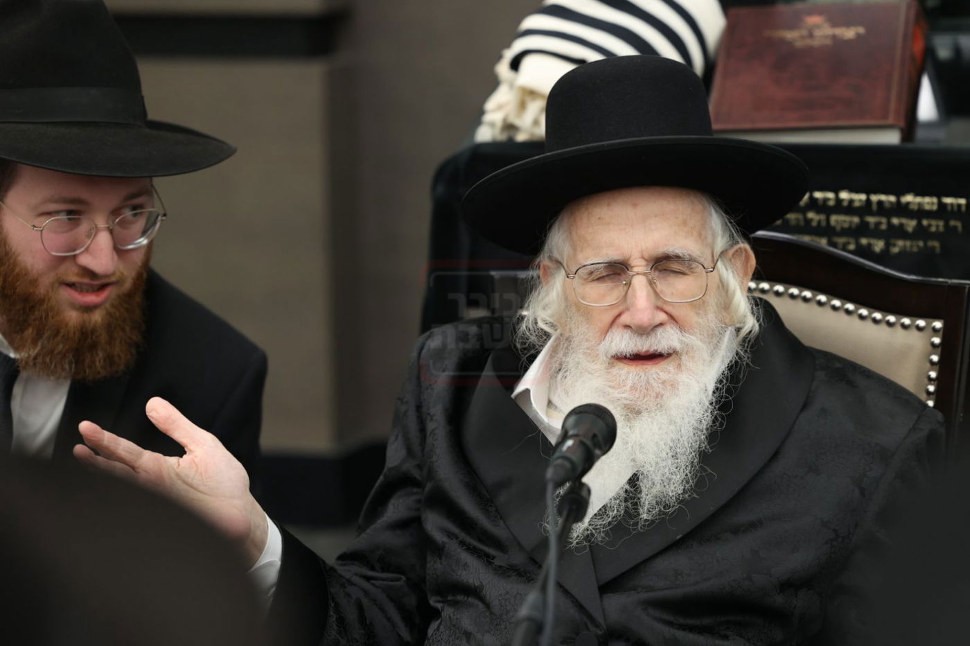 הגר"ע אויערבאך בביקור בארה"ב