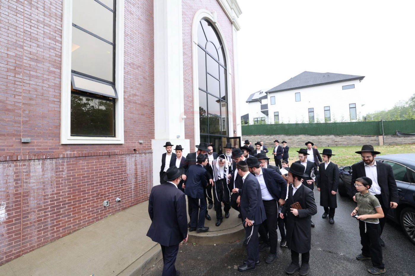 הגר"ע אויערבאך בביקור בארה"ב