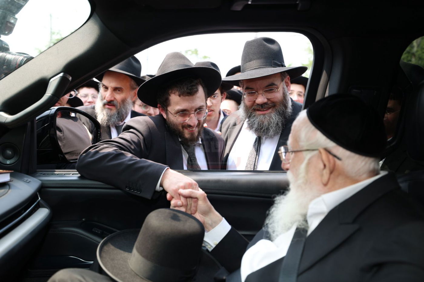 הגר"ע אויערבאך בביקור בארה"ב