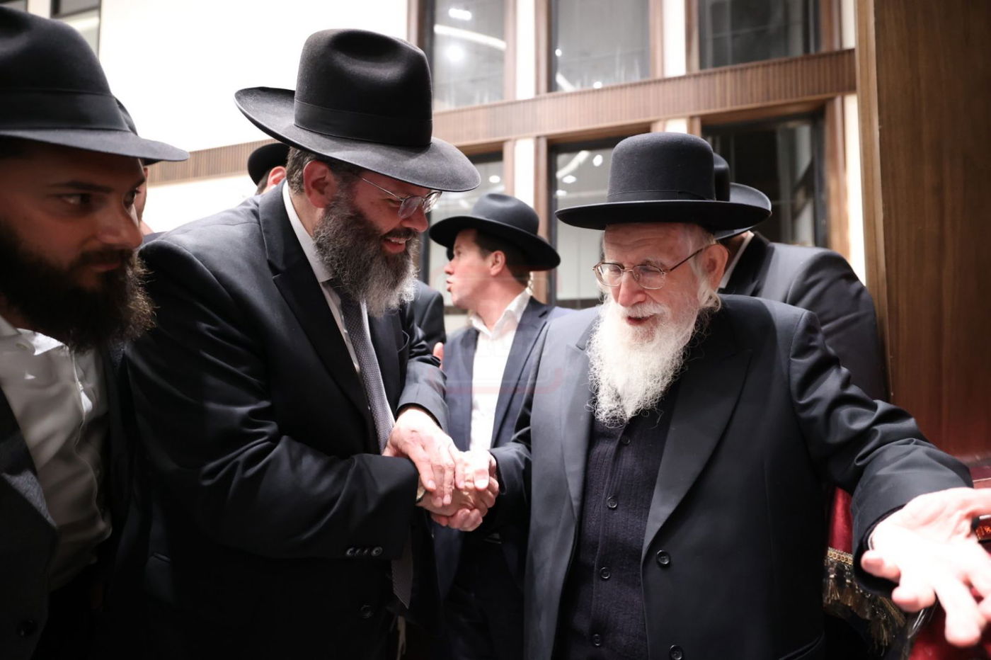 הגר"ע אויערבאך בביקור בארה"ב