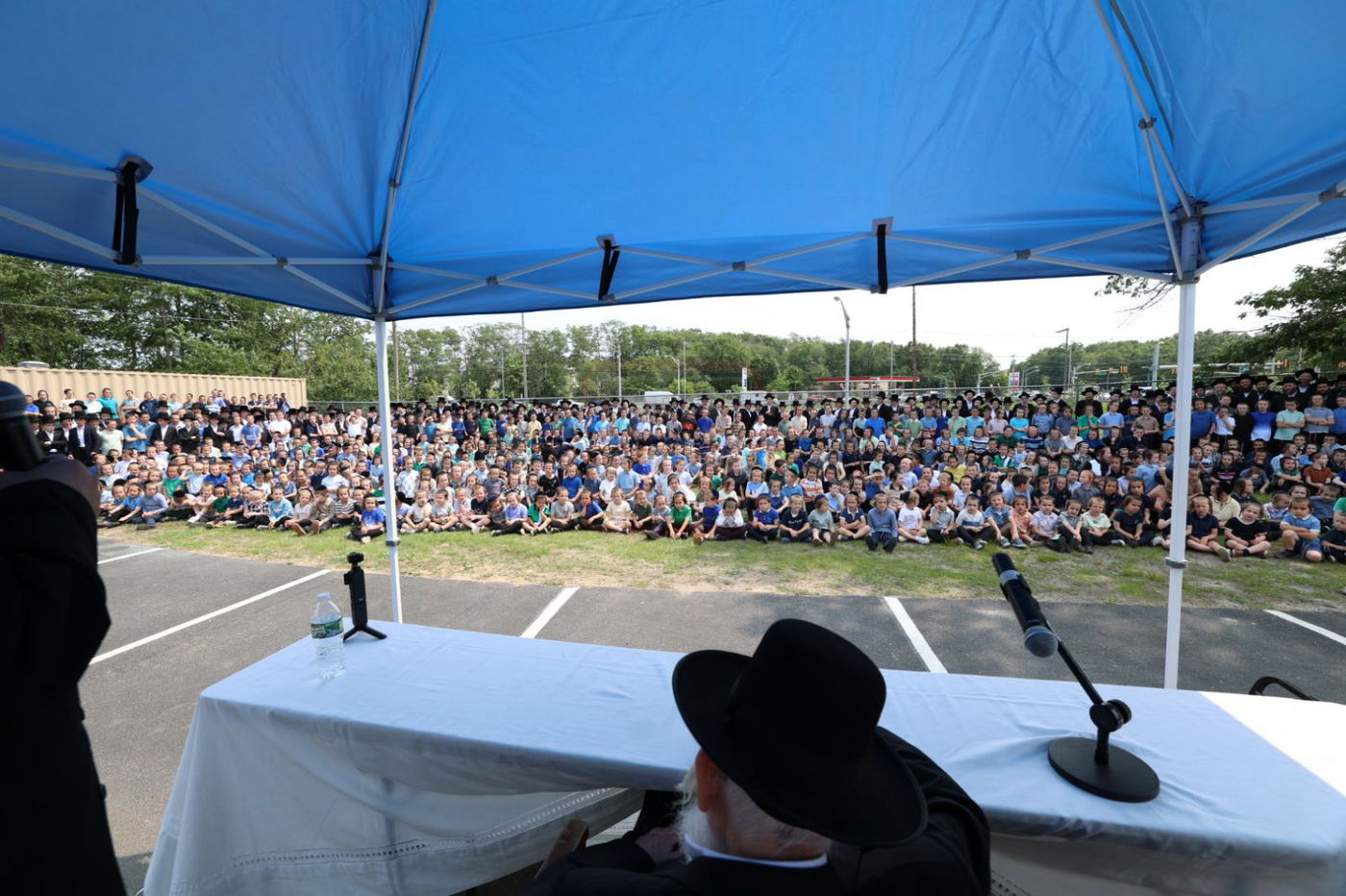 הגר"ע אויערבאך בביקור בארה"ב