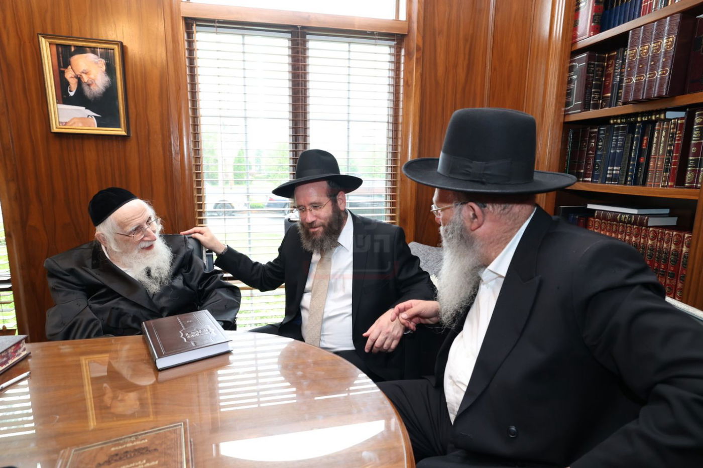 הגר"ע אויערבאך בביקור בארה"ב