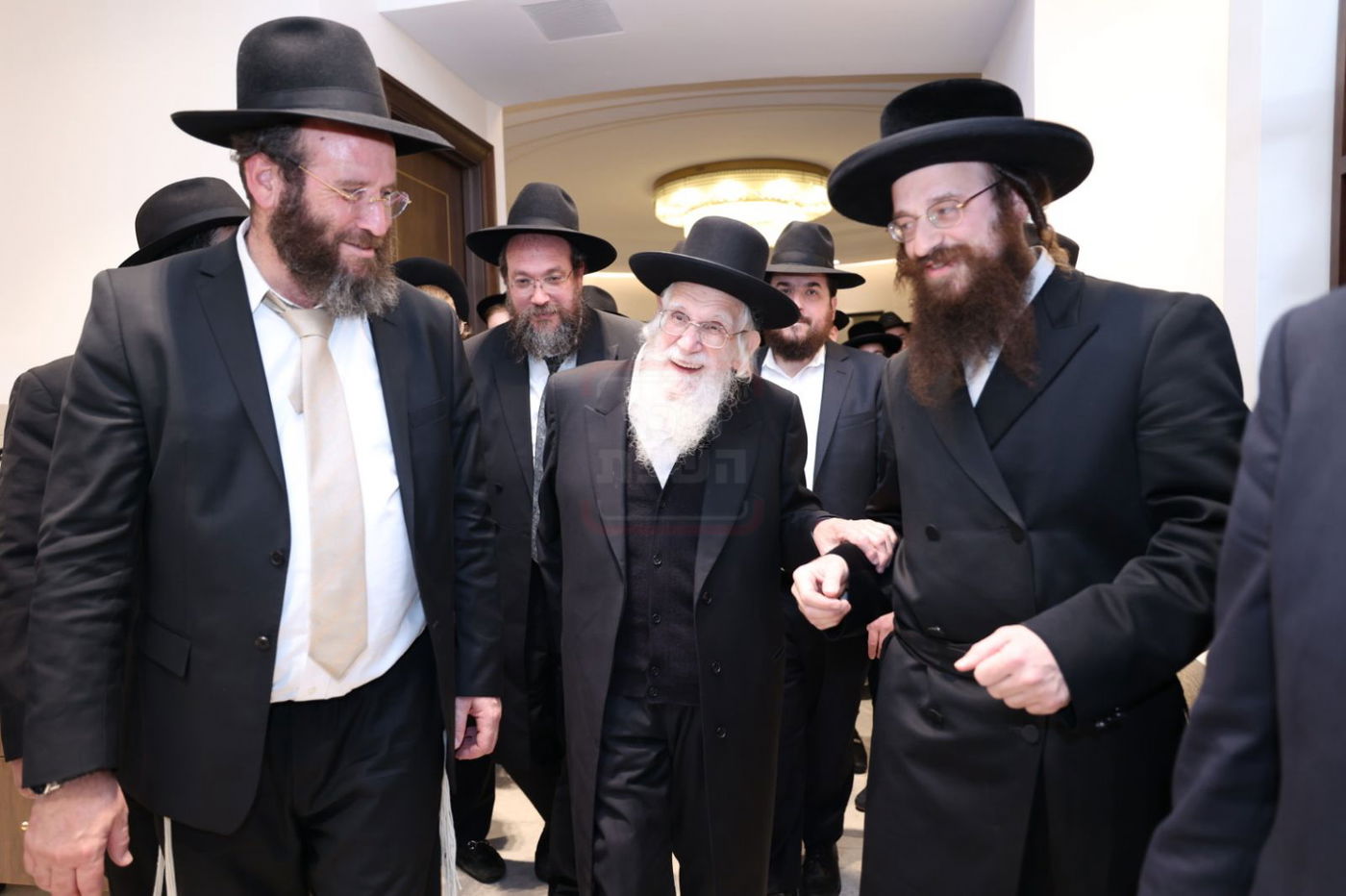 הגר"ע אויערבאך בביקור בארה"ב