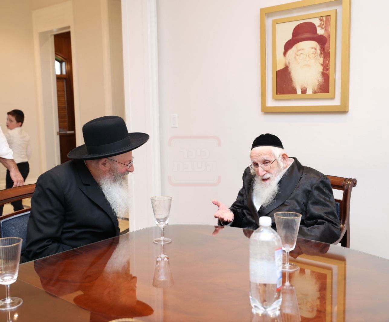 הגר"ע אויערבאך בביקור בארה"ב